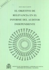 El objetivo de relevancia en el informe del auditor independiente, de Urías Valiente, Jesús | portada del libro