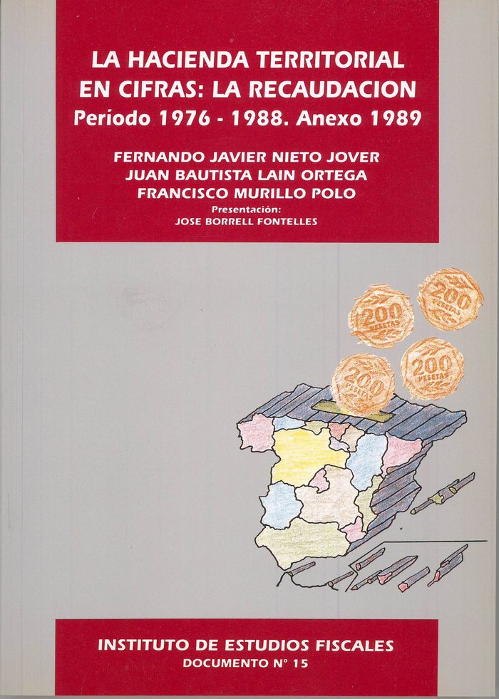 La hacienda territorial en cifras: la recaudación, de Nieto Jover, Fernando Javier | portada del libro