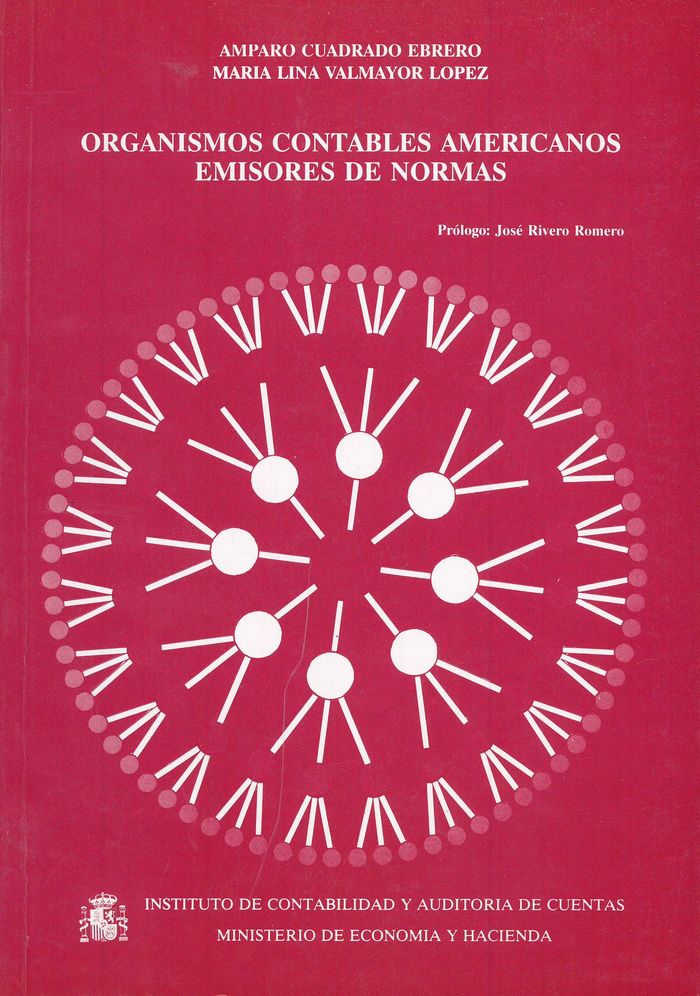 Organismos contables americanos emisores de normas, de Cuadrado Ebrero, Amparo | portada del libro