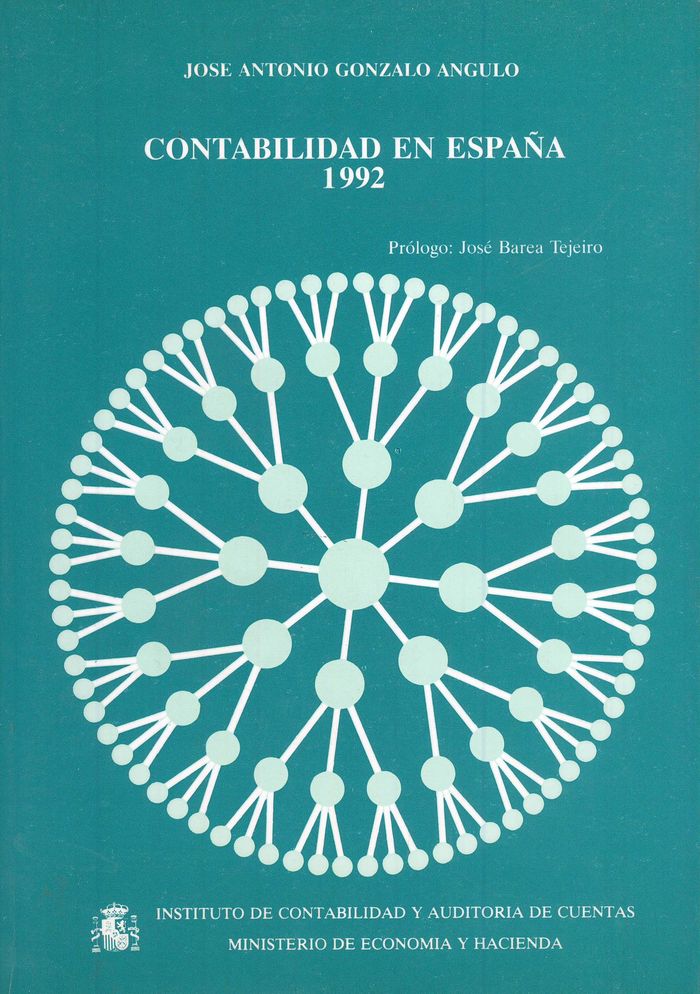 Contabilidad en España 1992, de Varios autores | portada del libro