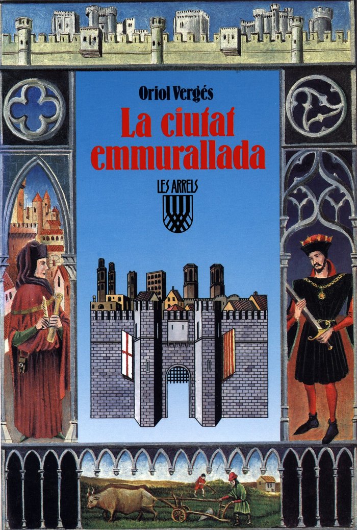 CIUTAT ENMURALLADA O L'ENIGMA DELS COLLARS INDIS, LA, de VERGES | portada del libro