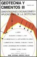GEOTECNIA Y CIMIENTOS III, de JIMENEZ SALAS | portada del libro