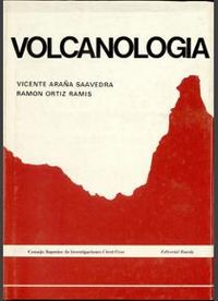Volcanolog¡a, de ARAÑA SAAVEDRA | portada del libro