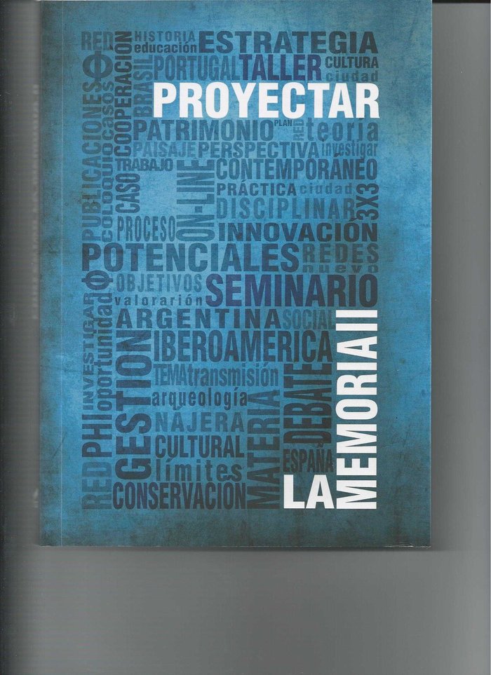 Proyectar la memoria II, de Ibáñez Montoya | portada del libro