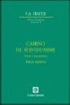 CAMINO DE SERVIDUMBRE, de Hayek | portada del libro