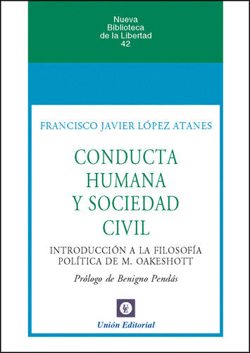 Conducta humana y sociedad civil, de López Atanes | portada del libro