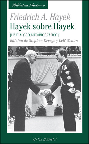 Hayek sobre Hayek, de Hayek | portada del libro
