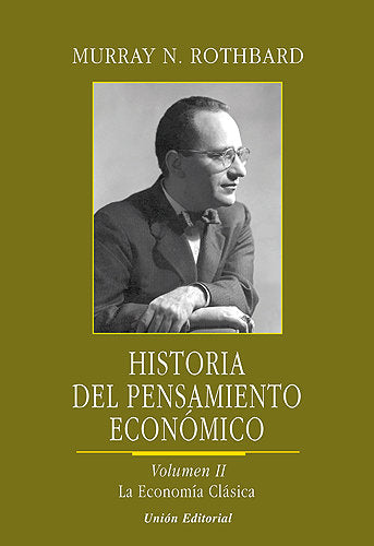 HISTORIA DEL PENSAMIENTO ECONOMICO 2, de ROTHBARD | portada del libro