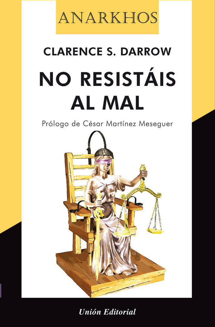 No resistáis al mal, de Darrow, Clarence Seward | portada del libro