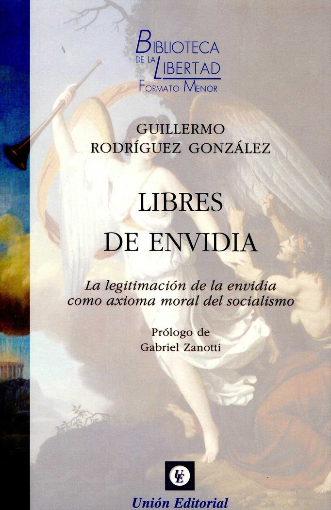 Libre de envidia, de RODRIGUEZ GONZALEZ,GUILLERMO | portada del libro