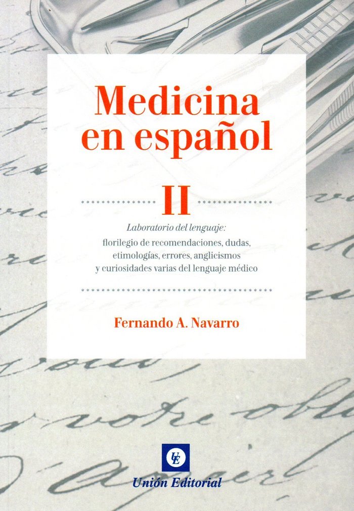 MEDICINA EN ESPAÑOL (LILLY). VOL. II, de FERNANDO A. NAVARRO | portada del libro