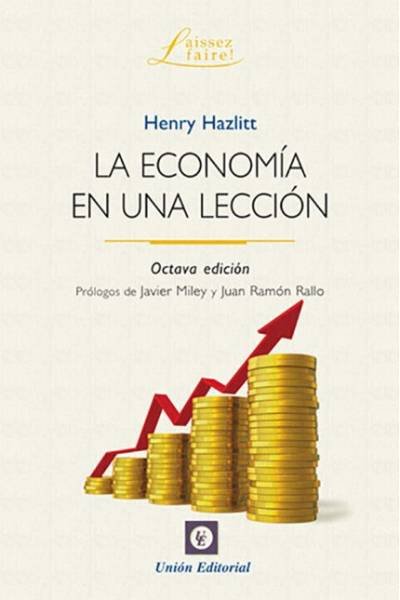 LA ECONOMÍA EN UNA LECCIÓN, de HAZLITT | portada del libro