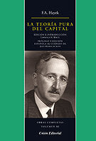 LA TEORÍA PURA DEL CAPITAL, de HAYEK | portada del libro