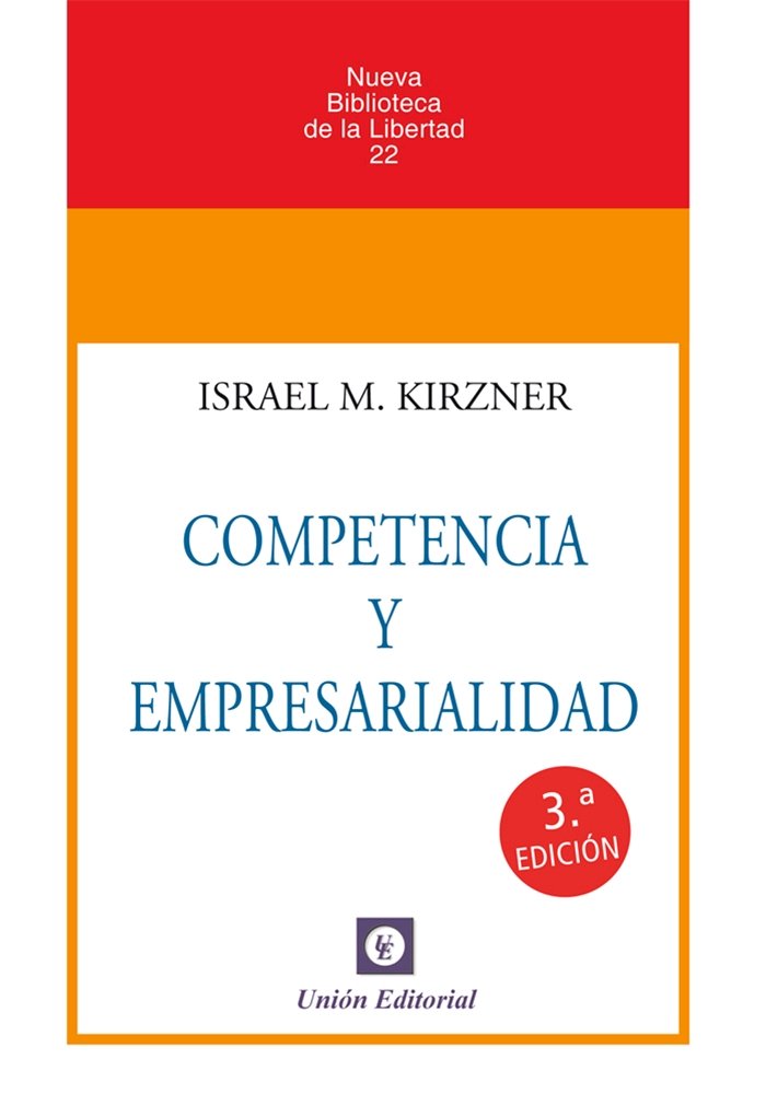 COMPETENCIA Y EMPRESARIALIDAD 3'ED, de KIRZNER E | portada del libro