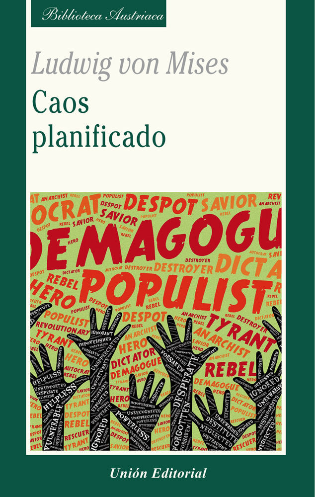 CAOS PLANIFICADO, de VON MISES, LUDWIG | portada del libro