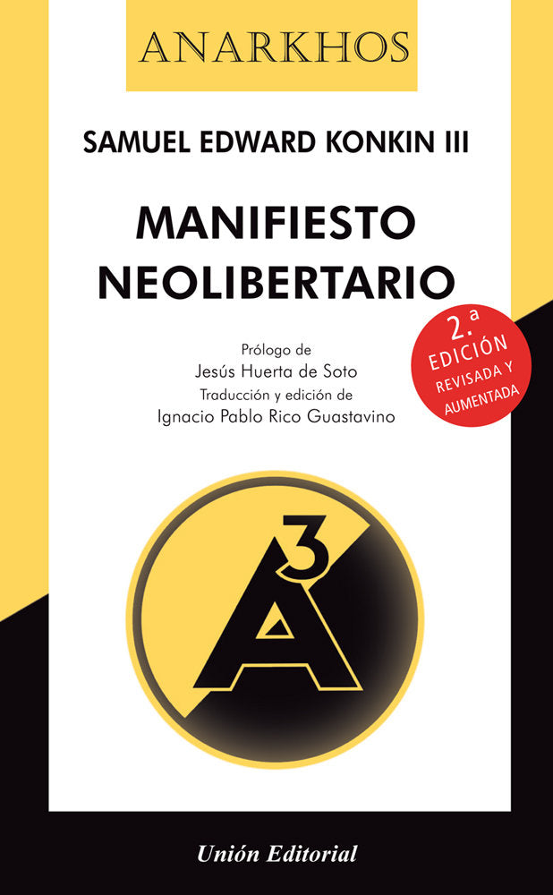 MANIFIESTO NEOLIBERTARIO (EXTENDIDO), de KONKIN, SAMUEL EDWARD | portada del libro