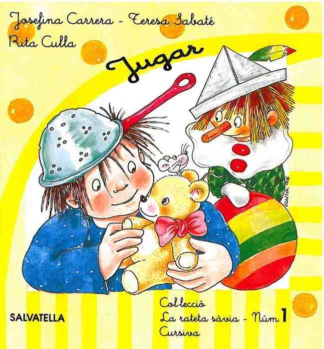 RATETA SAVIA, JUGAR. QUADERN 1 (LLETRA CURSIVA), LA, de SABATE I RODIE | portada del libro