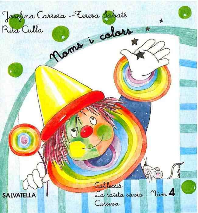 RATETA SAVIA, NOMS I COLORS. QUADERN 4 (LLETRA CURSIVA), LA, de SABATE I RODIE | portada del libro
