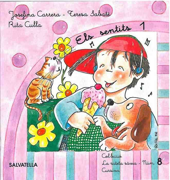 RATETA SAVIA, ELS SENTITS I. QUADERN 8 (LLETRA CURSIVA), LA, de SABATE I RODIE | portada del libro