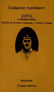 Zona, de APOLLINAIRE | portada del libro