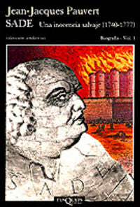 Sade, de Pauvert | portada del libro