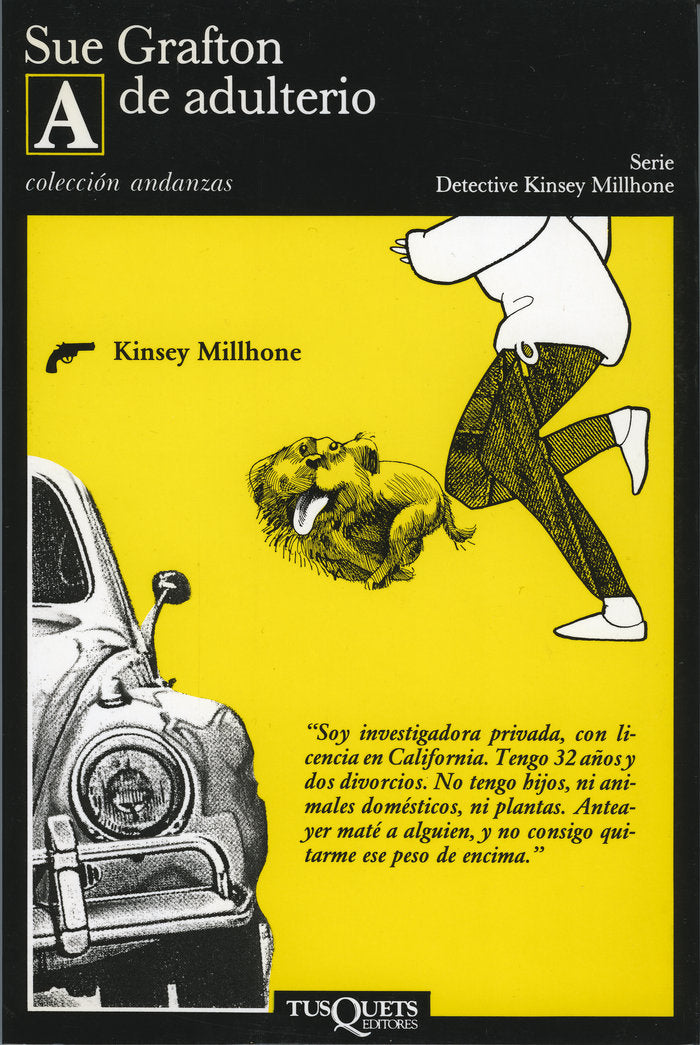 A de adulterio, de Grafton, Sue | portada del libro