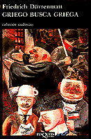 Griego busca griega, de Dürrenmatt | portada del libro