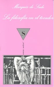 La filosofía en el tocador, de Marqués de Sade | portada del libro