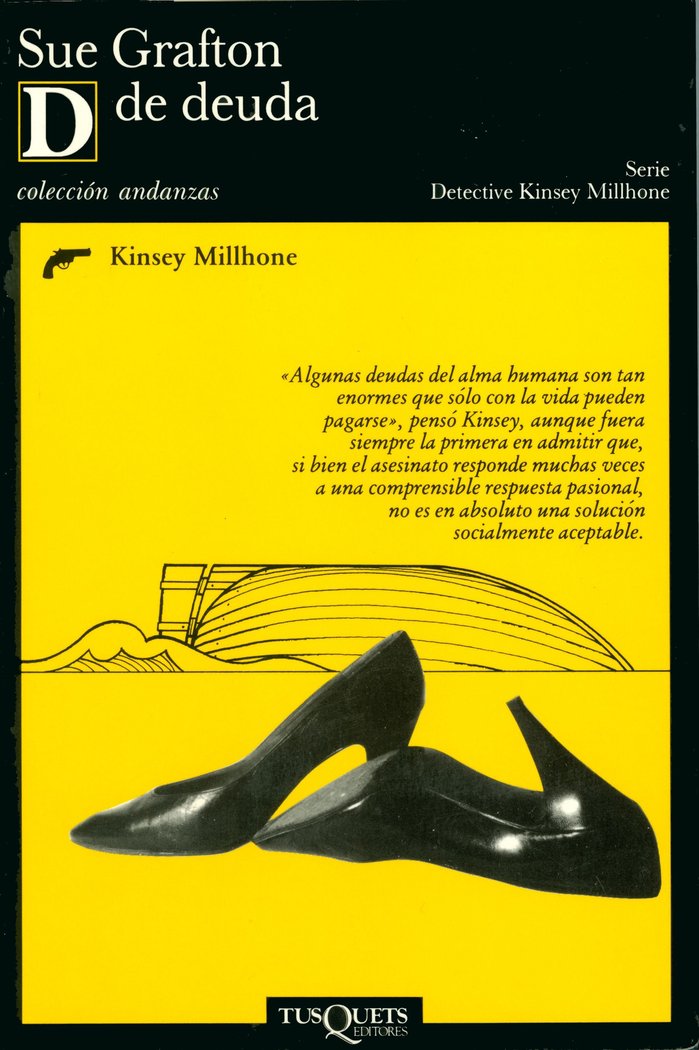 D de deuda, de Grafton, Sue | portada del libro