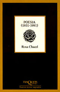 Poesía (1931-1991), de Chacel | portada del libro