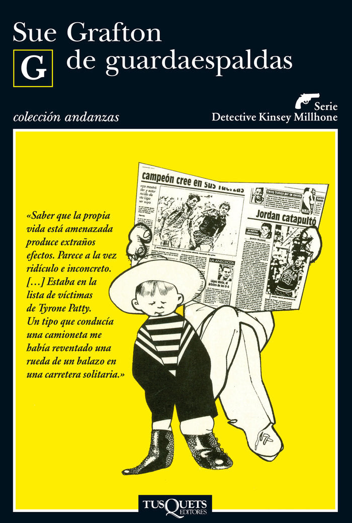 G de guardaespaldas, de Grafton, Sue | portada del libro