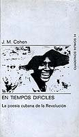 EN TIEMPOS DIFICILES, de J.M. COHEN | portada del libro