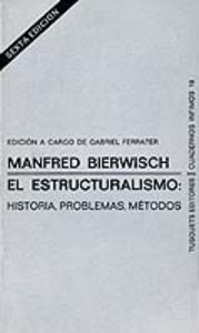 El estructuralismo, de Bierwisch | portada del libro