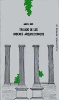 TRATADO DE LOS ORDENES ARQUITECTONICOS, de ANGEL JOVÉ | portada del libro