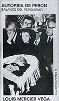 Autopsia de Perón, de MERCIER VEGA | portada del libro