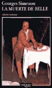 La muerte de Belle, de SIMENON | portada del libro