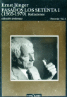 Pasados los setenta I, de Jünger | portada del libro