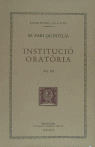 Institució oratòria, vol. III (llibres III-IV), de Quintilià | portada del libro