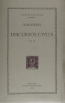 Discursos civils, vol. II, de Demòstenes | portada del libro
