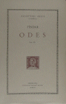 Odes, vol. III: Olímpiques I-XIV, de Píndar | portada del libro