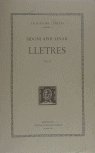 Lletres, vol. II (llibres IV-VI), de Sidoni Apol·linar | portada del libro