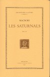 Les Saturnals, vol. II (llibres II-IV), de Macrobi | portada del libro