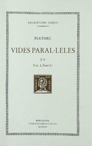 Vides paral·leles, vol. V: Coriolà i Alcibíades. Demòstenes i Ciceró, de Plutarc | portada del libro