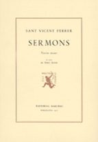 SERMONS SANT VICENS FERRER. VOL. 4, de Vicente Ferrer | portada del libro