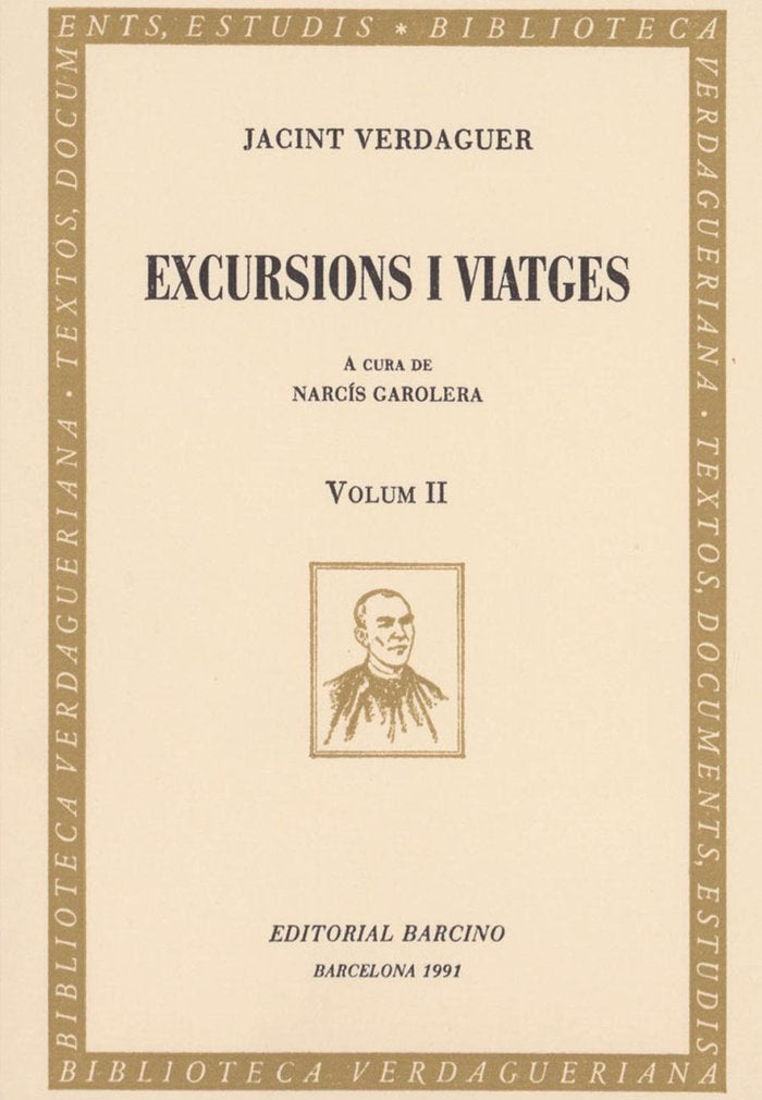 EXCURSIONS I VIATGES V. II | portada del libro