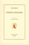 POESIES CATALANES, de SERAFí | portada del libro