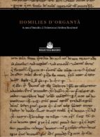 Homilies d'Organyà, de Varios autores | portada del libro