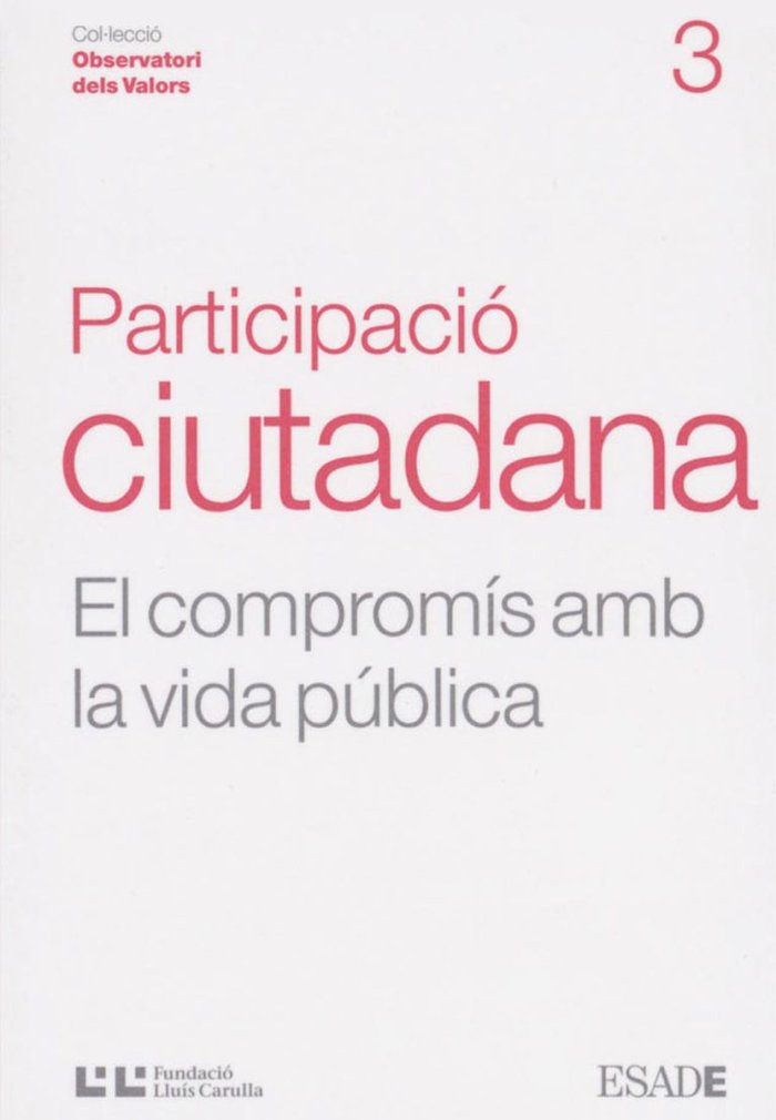 PARTICIPACIO CIUTADANA, de TORRE FRANCIA, FRANCISCO JAVIER DE LA | portada del libro