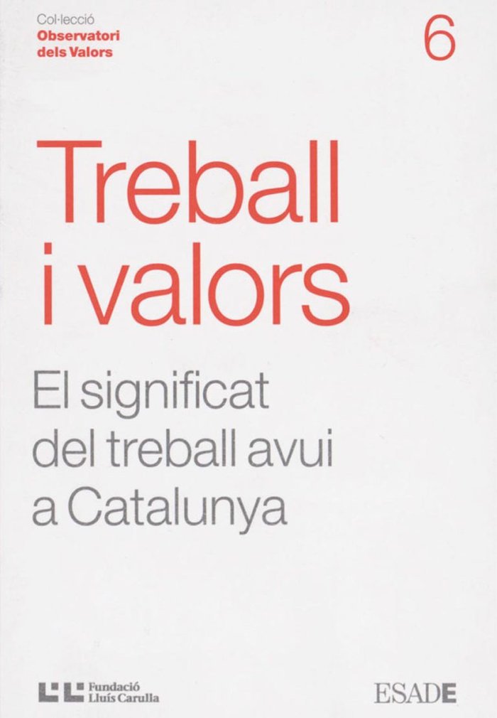 TREBALL I VALORS, de OBESO, CARLOS | portada del libro