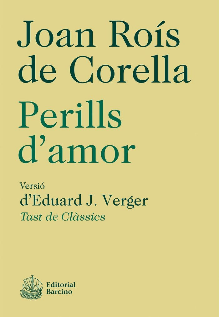 PERILLS D'AMOR, de ROIS DE CORELLA | portada del libro